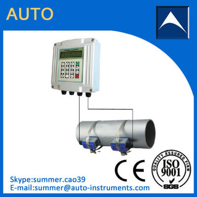 China. Salida 4-20mA Medidor de flujo de agua no invasivo por ultrasonidos/medidor de flujo de agua de inserción proveedor