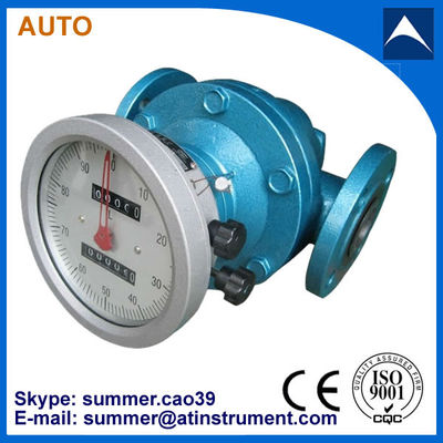 China. medidor de flujo de engranaje oval digital mecánico con precio razonable proveedor