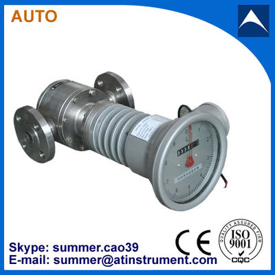 China. Tipo de engranaje oval de desplazamiento positivo Medidor de flujo de petróleo crudo tipo mecánico de bajo costo proveedor