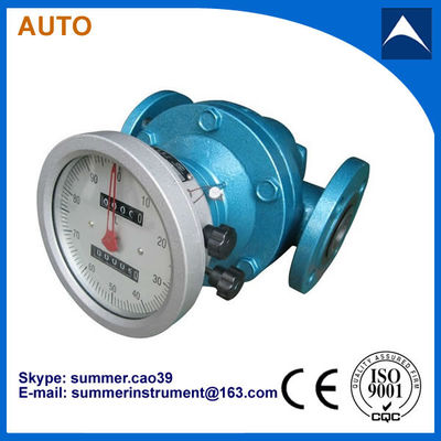 China. medidor de flujo de engranaje oval utilizado para el aceite de lubricación con un precio razonable proveedor