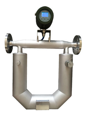 China. alta precisión 4-20mA protocolo Hart pantalla táctil líquido de GLP Coriolis medidor de flujo de masa proveedor