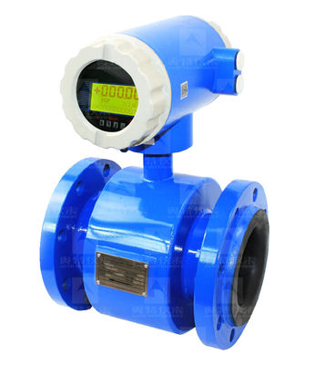 China. 4-20mA Tipo integrado Medidor de flujo electromagnético Medidor de flujo de lodo proveedor