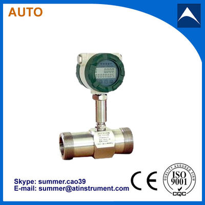 Medidor de flujo de turbina para petróleo con 4 ~ 20mA con alta calidad proveedor
