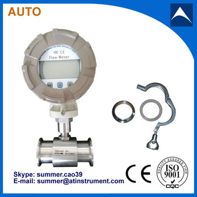 Medidor de flujo de turbina para petróleo con 4 ~ 20mA con alta calidad proveedor