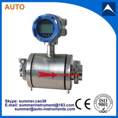 Sensor de caudal de agua magnético DN100 proveedor