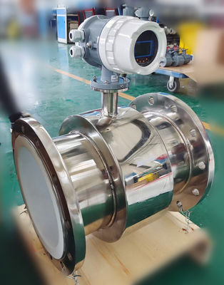 Medidor de caudal de agua digital de calidad alimentaria medidor de caudal electrónico industrial de aguas residuales inteligentes flujo magnético electromagnético proveedor