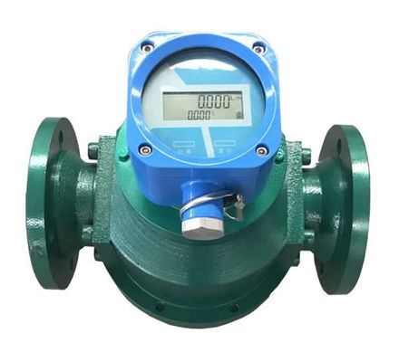 Display LCD de bajo costo 4-20mA 0,5% Contador mecánico de engranaje oval Medidor de flujo de combustible diesel Medidor de flujo de aceite pesado proveedor