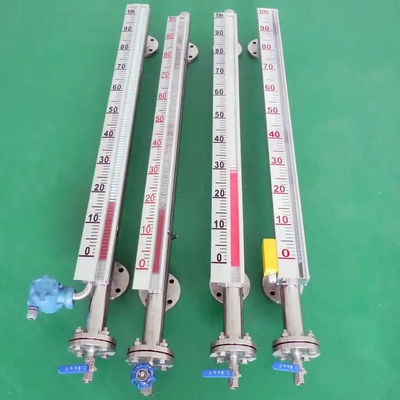 Indicador de nivel magnético para el uso industrial Indicador de nivel magnético con flotador para tanque de combustible y material líquido proveedor
