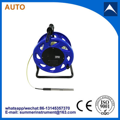 Fábrica Bajo precio medidor de profundidad de pozo /cable ruler medidor de nivel de agua /indicador de nivel de agua subterránea 50M 150M 200M 3 proveedor