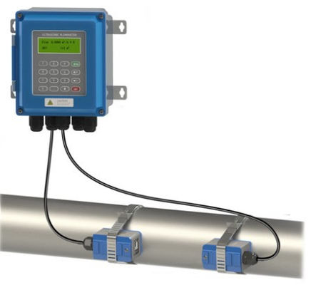medidor de flujo ultrasónico de bajo costo con salida de pulso medidor de flujo de agua de pantalla LCD proveedor