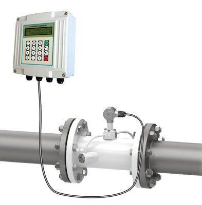 bajo costo Dn50 dn700 Contador de flujo de agua líquida por ultrasonido portátil proveedor