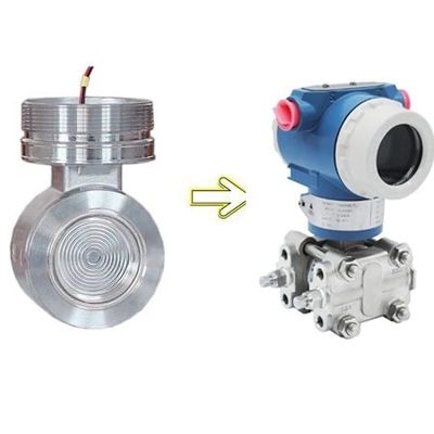 Transductor inteligente de transmisión de presión diferencial de 4-20ma con sensor de presión LCD de 0-2kpa proveedor
